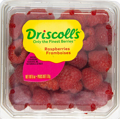 Raspberries - 12x6oz